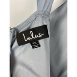 Lulu’s Light Blue Air of Romance Halter Neckline Maxi Flowy Dress Size XS Photo 10