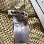 Reformation NWT  charlotte cotton shorts Birch large Photo 1