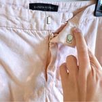 Banana Republic Factory Avery Linen Ankle Pant Pink Size 10 Photo 5