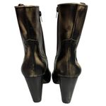 Vince Camuto Ninkisha Brown Distressed Leather Boots Chunky Platform Heel Sz 10 Photo 6