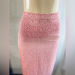 Abercrombie & Fitch  High-Slit Midi Skirt - Red Floral Pattern - Size XS Photo 14