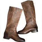 Arturo Chiang NWOT  Brown Ombré Leather Fierce Riding Boots Tall Size 7.5 Photo 1