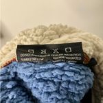 None Sherpa Womens Jacket Pullover Blue 1/4 Zip Sweatshirt Women's Size Small Photo 13