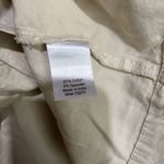 Sonoma Anorack Zippered Jacket Womens XL Beige Cotton Blend Stretch Outerwear Photo 7