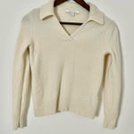 Brooks Brothers  Ivory Wool Cashmere Pullover Minimalist Classic Photo 0