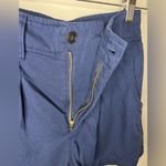 Madewell ‎ The Neale Short in Drapeweave Deep Indigo Size 00 EUC Photo 8