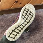 Nike  Roshe Two Flyknit "Olive Flak" sneakers with pink blast stripes Photo 10