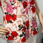 Chicme Floral Ruffle Sleeve Button Photo 3