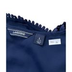 Lands' End  Blue Sheer Kimono Sleeve Cover Up Dress Women's Size Large | 44-16 Photo 3