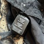 For Love & Lemons Black Kiersten Long Sleeve Mini Dress US XS Photo 5