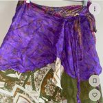 Vintage silk wrap skirt made in india Photo 2