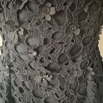 Anthropologie  Pankaj & Nidhi Womens Beaded Mini Dress in Black Size XS Photo 2