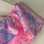 Lilly Pulitzer  Pink and Blue Floral  Women’s Ruffle top Size XXS Photo 7