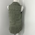 Anthropologie Marrakech XS Olive Green Tombolo Utility Vest with Pockets Photo 5