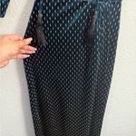 AMENAPIH Elegant Blue Velvet Dress Size 1 Photo 7