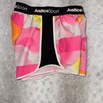Justice  Pink and Yellow Shorts Photo 3
