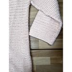 Lela Rose Feminine Boho Crochet Knit Duster Cardigan Topper Pink Size Small Photo 3