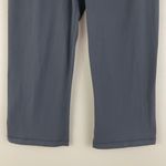 Lululemon Grey Lavender Purple Reversible Groove Crop Athletic Workout Leggings Photo 2