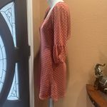 One Clothing  orange 3/4 sleeve open back dress Photo 2