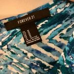 Forever 21 Blue and White Patterned long sleeve romper Photo 11