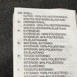 Adidas  Women’s Size M Black Trefoil Embossed Paisley Lace Oversized Sweatshirt Photo 7