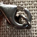 Vintage Amber Necklace sterling silver Photo 7