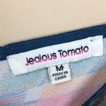 Jealous Tomato  Women’s Multi-Colored Patterned Handkerchief Tank Top Photo 6