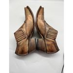 FREEBIRD Wyoming Leather Western Ankle Booties Bronze Distressed Women’s 10 Brown Photo 6