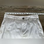 Vince ‎ white denim skirt with front slit size 25 Photo 3