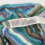 Free People Retro Babe colorful stripe deep-v halter knit bodysuit size M Photo 8