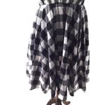 Lane Bryant Gingham Black and White Pinup Style Dress Plus Size Photo 9