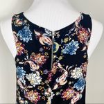 Paper Crane  Floral Dressy Tank with Back Zipper Photo 2