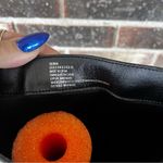 JustFab  Black Embossed Sienna Flat Boots Chic Rocker Mobwife Goth‎ Edgy Photo 1