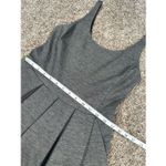 Wilfred  Aritzia Gray Sleeveless Skater Mini Dress Size 4 Small Fit & Flare Twee Photo 5