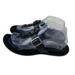 *Abeo Bio system Bling Flip Flop Comfort Sandals Womens 8.5 Black Jewel Summer Photo 6