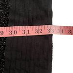 Quail Black Metallic Mini Dress Size M Photo 10