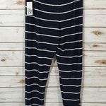 Chaser NWT  Cozy Knit Drawstring Cuffed Joggers - Blue - Large Photo 8