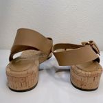 Michael Kors London Thong Tan Block Heel Sandal, Size 9 Photo 4