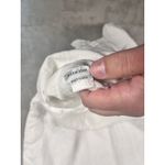 Bryn Walker 100% Linen Hopper Dress White Size S EUC Lagenlook Fairy Cottage Photo 8