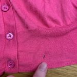 J.Crew Women's Cardigan Sweater Size XS Pink Cotton Knit Lightweight Casual Photo 2