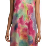 A'Gaci A’gaci Pastel Watercolor Sleeveless Dress Spring Easter Size Small Photo 0