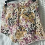 Pilcro Anthropologie  Floral Scrunchy Shorts Denim Boho Medium Photo 6