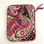 Vera Bradley Zip Up Tablet Sleeve in Very Berry Paisley Pink Photo 1