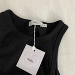 Adika Black Ruched Dress Photo 2