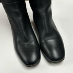 Aquatalia Boots Womens 6.5 Black Over The Knee Leather Riding Equestrian Photo 7