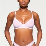SKIMS  Fits Everybody Unlined‎ Demi Bra in Cherry Blossom size 44C NWT Photo 2