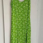 Reformation Crimini Green Floral Midi Dress 0 Photo 5