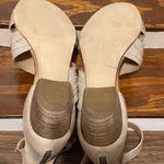 Miz Mooz NYC Leather Heeled Cassie Sandals Ivory Cream EU 38 US 7.5-8 Photo 9