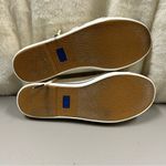 Keds  Kickstart Pennant White Canvas Baseball Stitch Shoe Women's Size 6.5 Preppy Photo 5