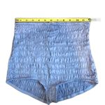 Intimately Free People Light Blue Ruched Bloomers Shorts Sleepwear XS NWOT Photo 4